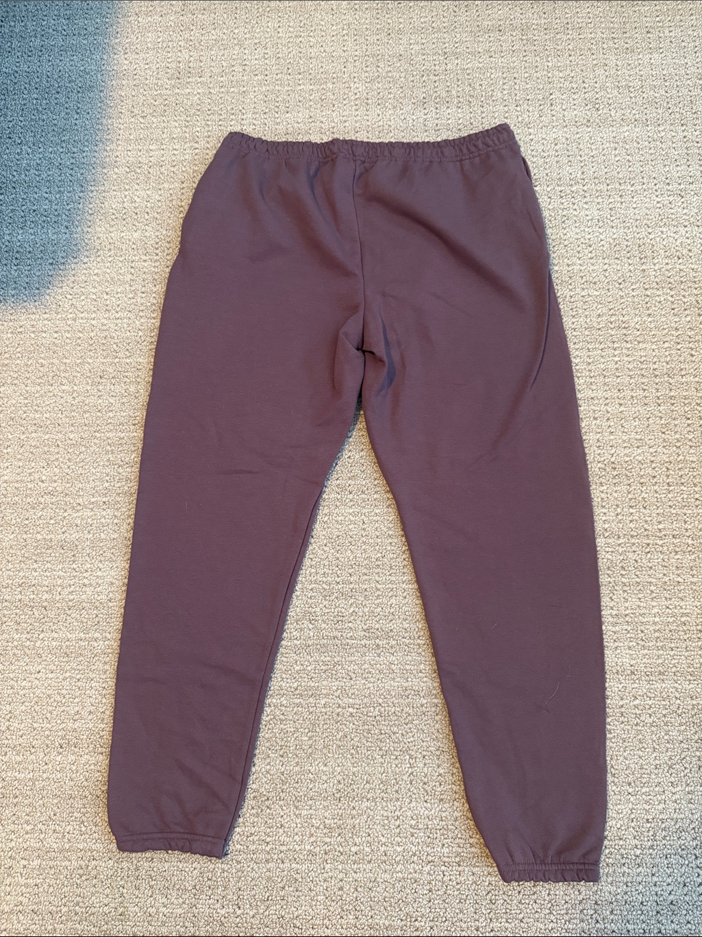 Athletic Works Men's Plum Fleece Joggers — image 6 of 7